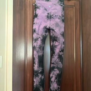 Lululemon Athletica Purple and Black Leggings